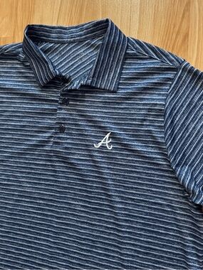 Atlanta Braves MLB Performance Polo
Collared Golf Shirt- Men’s Large